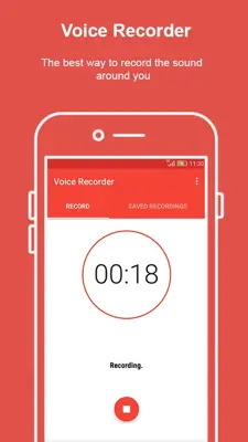 Voice Recorder - Audio Recorder android App screenshot 2